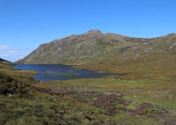 Looking back to Carn a'Gobhair